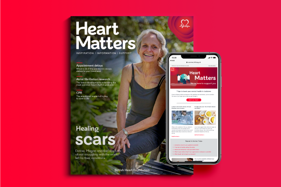 Heart Matters as a magazine and on mobile device