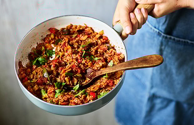 Vegan jambalaya