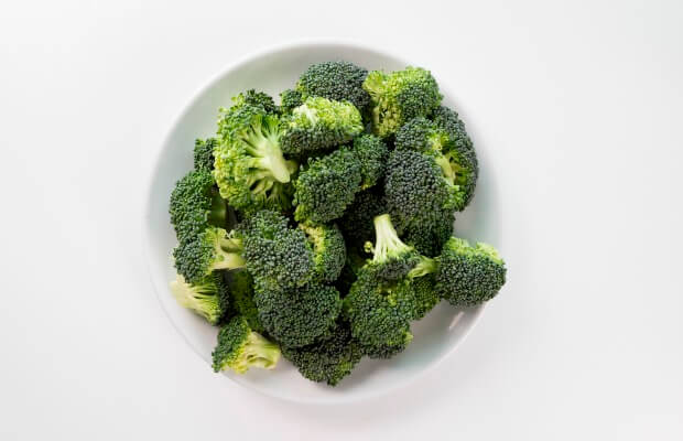 100 calories in broccoli