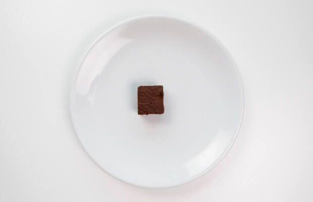 100 calories in chocolate brownie
