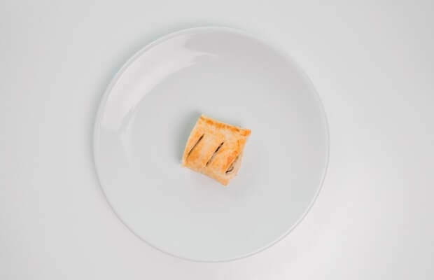 100 calories in sausage roll